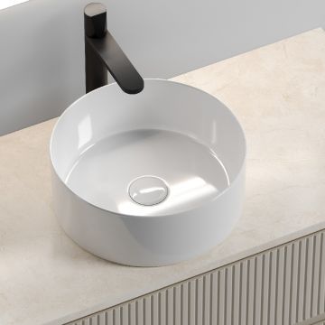 Тумба подвесная Sancos (Санкос) Snob T 995х445х500 мм, c двумя ящиками оснащенными доводчиками, Beige Soft, (без раковины) (SNT100CE)