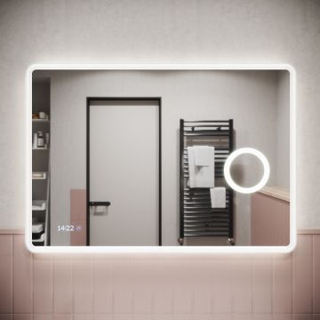 Зеркало для ванной комнаты Sancos (Санкос) Arcadia 1.0 1000х700 мм, с подсветкой, (AR1.1000)