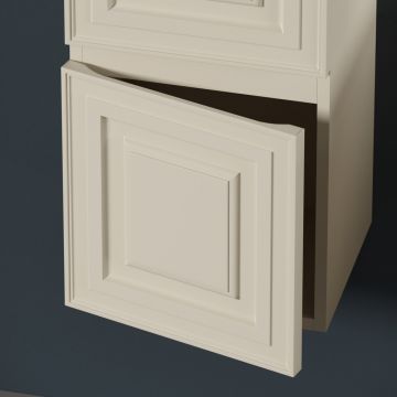 Шкаф-пенал Sancos (Санкос) Very подвесной левый, Beige Soft, 350х300х1600 мм, (PVR35LCE)