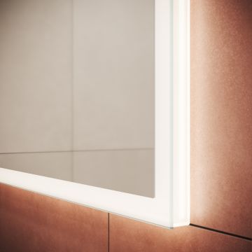 Зеркало для ванной комнаты Sancos (Санкос) Palace 1000х700 мм, с подсветкой, (PA1000)