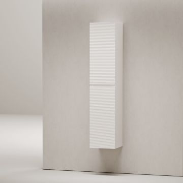 Шкаф-пенал подвесной Sancos (Санкос) Folk, 350х350х1650 мм, цвет Bianco, (PFL35W)