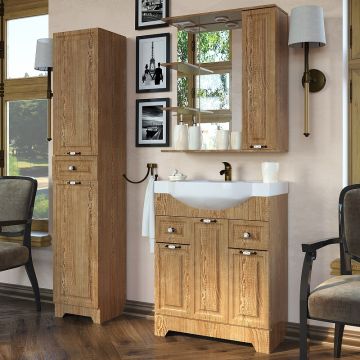 Зеркало-шкаф Stella (Стелла) Polar Кармела 75/С, SP-00000182 Карпатская ель