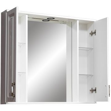 Зеркало-шкаф Stella (Стелла) Polar Кармела 90/С, SP-00000186 Ольха белая