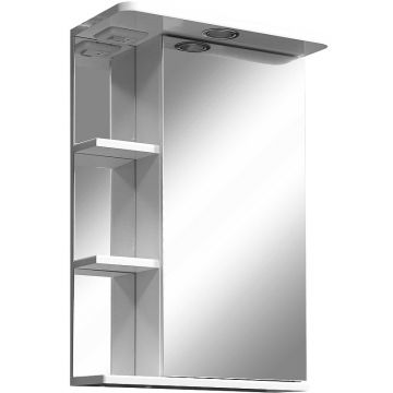 Зеркало-шкаф Stella (Стелла) Polar Нелея 50/С, правое SP-00000035 белый