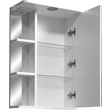 Зеркало-шкаф Stella (Стелла) Polar Нелея 50/С, правое SP-00000035 белый