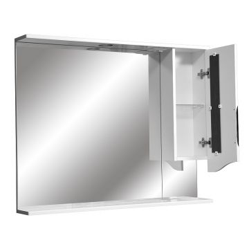 Зеркало-шкаф Stella (Стелла) Polar Сильва 100/С SP-00000207 белый