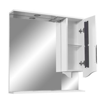 Зеркало-шкаф Stella (Стелла) Polar Сильва 80/С SP-00000206 белый