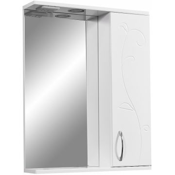 Зеркало-шкаф Stella (Стелла) Polar Фантазия 55/С SP-00000224 белый
