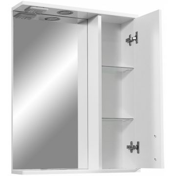 Зеркало-шкаф Stella (Стелла) Polar Фантазия 55/С SP-00000224 белый