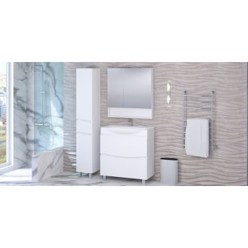 Зеркало-шкаф Stella (Стелла) Polar Фудзи 85, SP-00000456 белый