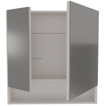 Зеркало-шкаф Stella (Стелла) Polar Фудзи 85, SP-00000456 белый