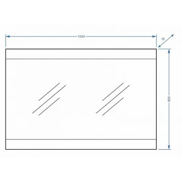 Зеркало Stella (Стелла) Polar Мадлен 100 SP-00000478 белый