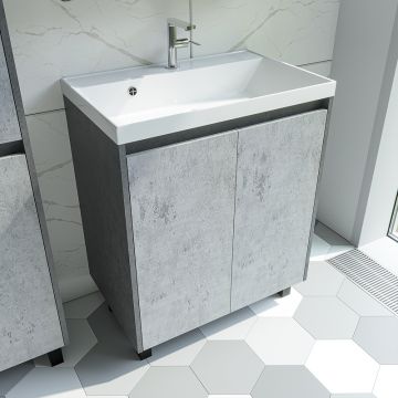 Тумба Stella Polar (Стелла Поляр) Кибела 70, SP-00001046 Цемент