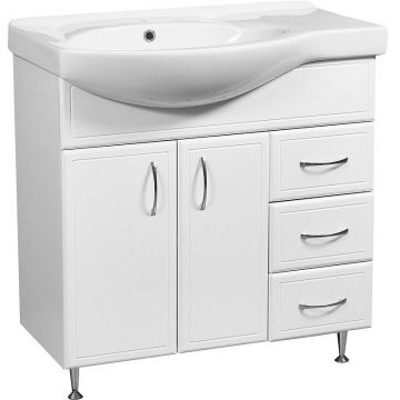 Тумба Stella (Стелла) Polar Концепт 80, SP-00000130 белый