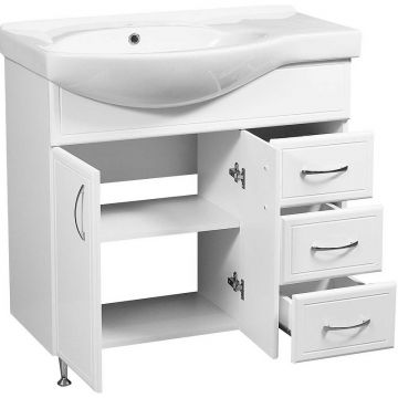 Тумба Stella (Стелла) Polar Концепт 80, SP-00000130 белый