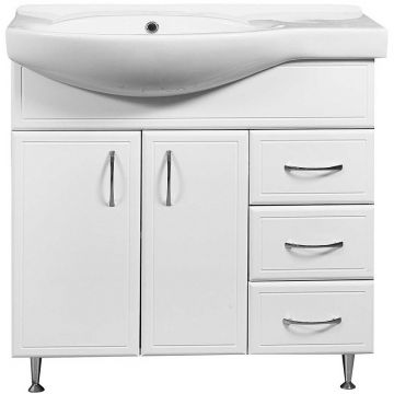 Тумба Stella (Стелла) Polar Концепт 80, SP-00000130 белый