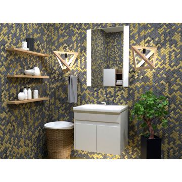 Зеркало Stella Polar (Стелла Поляр) Фаворита 60х80 SP-00000165 белый