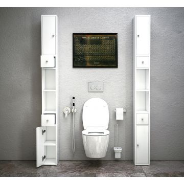 Шкаф-пенал Corozo (Корозо) Энри 20 Z2 универсальный SD-00000582 белый