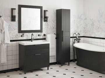 Зеркало Corozo (Корозо) Терра 80, SD-00001327 Графит матовый