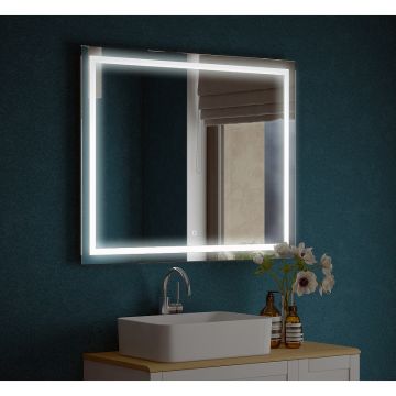 Зеркало LED Corozo (Корозо)Барго 1000х800, сенсор SD-00000804 белый