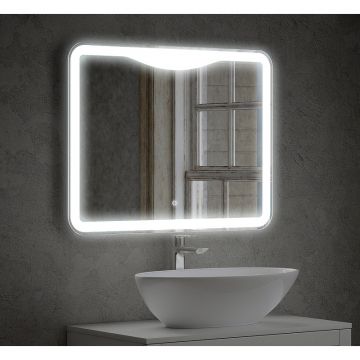 Зеркало LED Corozo (Корозо)Орли 800х600, сенсор SD-00000920 белый