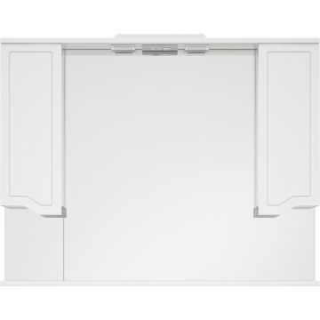 Зеркало-шкаф Corozo (Корозо) Мирра 105/С SD-00001545 белый