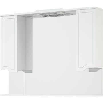 Зеркало-шкаф Corozo (Корозо) Мирра 105/С SD-00001545 белый