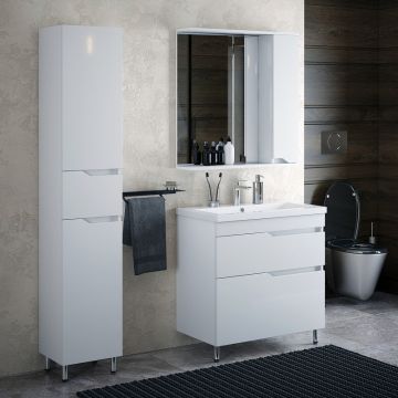Зеркало-шкаф Corozo (Корозо) Теона 80, правое SD-00001513 белый
