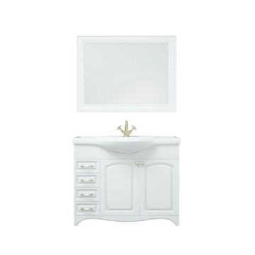 Зеркало Corozo (Корозо) Классика 120 универсальный SD-00000269 белый