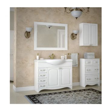 Зеркало Corozo (Корозо) Классика 120 универсальный SD-00000269 белый