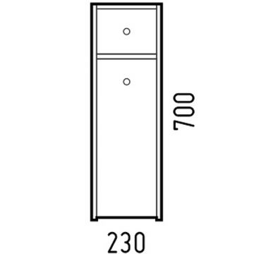 Комод Corozo (Корозо) Энри 20 Z2 SD-00000608 белый