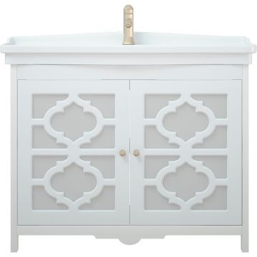 Тумба Corozo (Корозо) Манойр 85, SD-00000970 белый