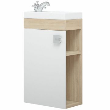 Тумба Corozo (Корозо) подвесная Комо 40, SD-00000352 Сонома, белый