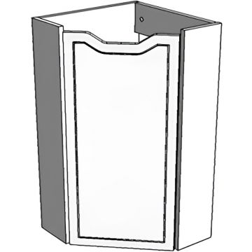 Тумба Corozo (Корозо) угловая Мирра 40, SD-00001642 белый