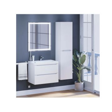 Тумба под раковину для ванной Uperwood (Аппервуд) Tanos подвесная, 70 см, белая