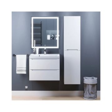 Зеркало для ванной с подсветкой Uperwood (Аппервуд) Tanos, 70х80 см, LED подсветка, сенсорный выключатель, антизапотевание