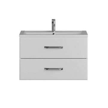 Тумба под раковину для ванной Uperwood (Аппервуд) Foster, 80 см, подвесная, белая