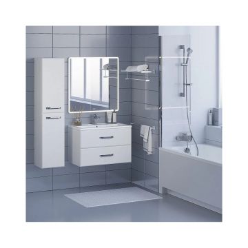 Тумба под раковину для ванной Uperwood (Аппервуд) Foster, 80 см, подвесная, белая