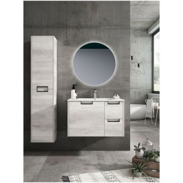 Зеркало Led Xpertials (Икспершиалс) Saser, круглое 80 см: датчик подсветки с диммером 84354135-37003