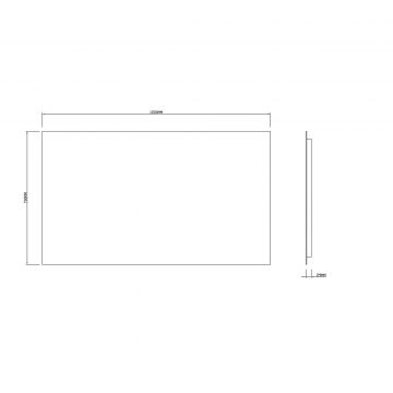 Зеркало RoxenBath (РоксенБаз) Pure Long 120x70 см, 510175-120