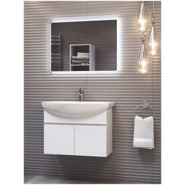 Тумба Vigo (Виго) Wing 60, tp.WIN.BAL.60.2D подвесная, 2 дв., (под раковину Балтика 60) белый