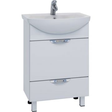 Тумба Vigo (Виго) Callao 60, tn.CAL.BAL.60.2Y напольная, 2 ящ. (под раковину Балтика 60) , белый