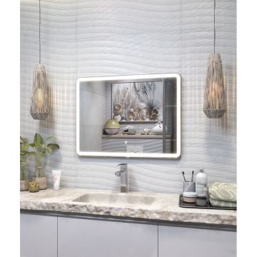 Зеркало Vigo (Виго) Flam Classic 80, z.FLA.80.CLASSIC подсветка, сенсорное управление