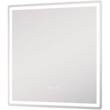 Зеркало Vigo (Виго) Geometry Luxe 70, z.GEO.70.Luxe подсветка, сенс. упр-е, встр. часы, ф-ция антизапотевания