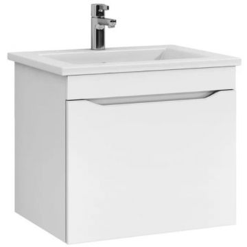 Тумба Vigo (Виго) Grani 60-0-1, tp.GRI.ELI.60.1Y подвесная, 1 ящ. (под раковину Элина 60) белый