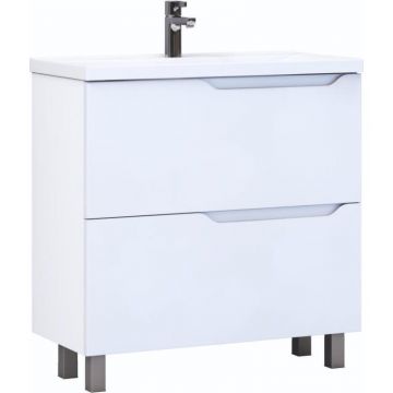Тумба Vigo (Виго) Neo 80-0-2, tn.NEO.9696.80.2Y напольная, 2 ящ. (под раковину NEO 80) белый