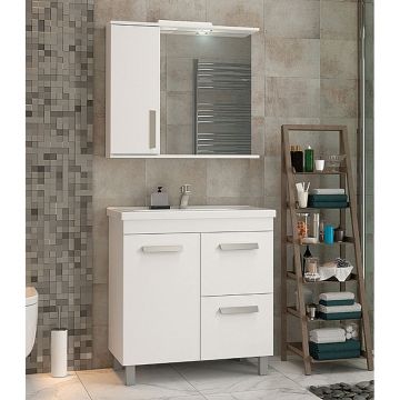 Тумба Vigo Nova 2-70, tn.NOV.MIR.70.1D.2Y 2 ящика + 1 дверца (под раковину Миранда 70) белый