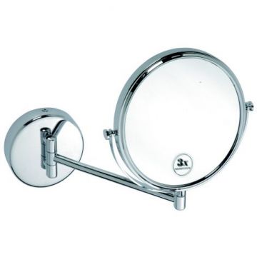 Зеркало косметическое Bemeta (Бемета) d180 мм двустороннее хром (112201522)