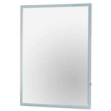 Зеркало с подсветкой рамки Bemeta (Бемета) 600x800 мм алюминий (127201679)