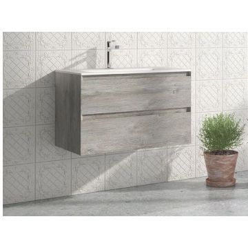 Тумба под раковину IBX (АЙБИИКС) MARIA 80 см, 2 ящика наружных, цвет натуральный MC10802C/NATURAL